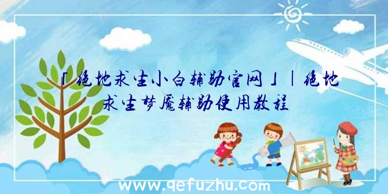 「绝地求生小白辅助官网」|绝地求生梦魇辅助使用教程